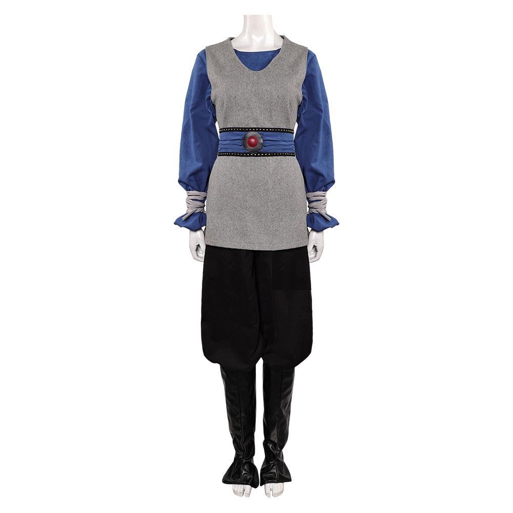 Rey Skywalker Padawan Woman Outfits  Halloween Carnival Party Cosplay Costume