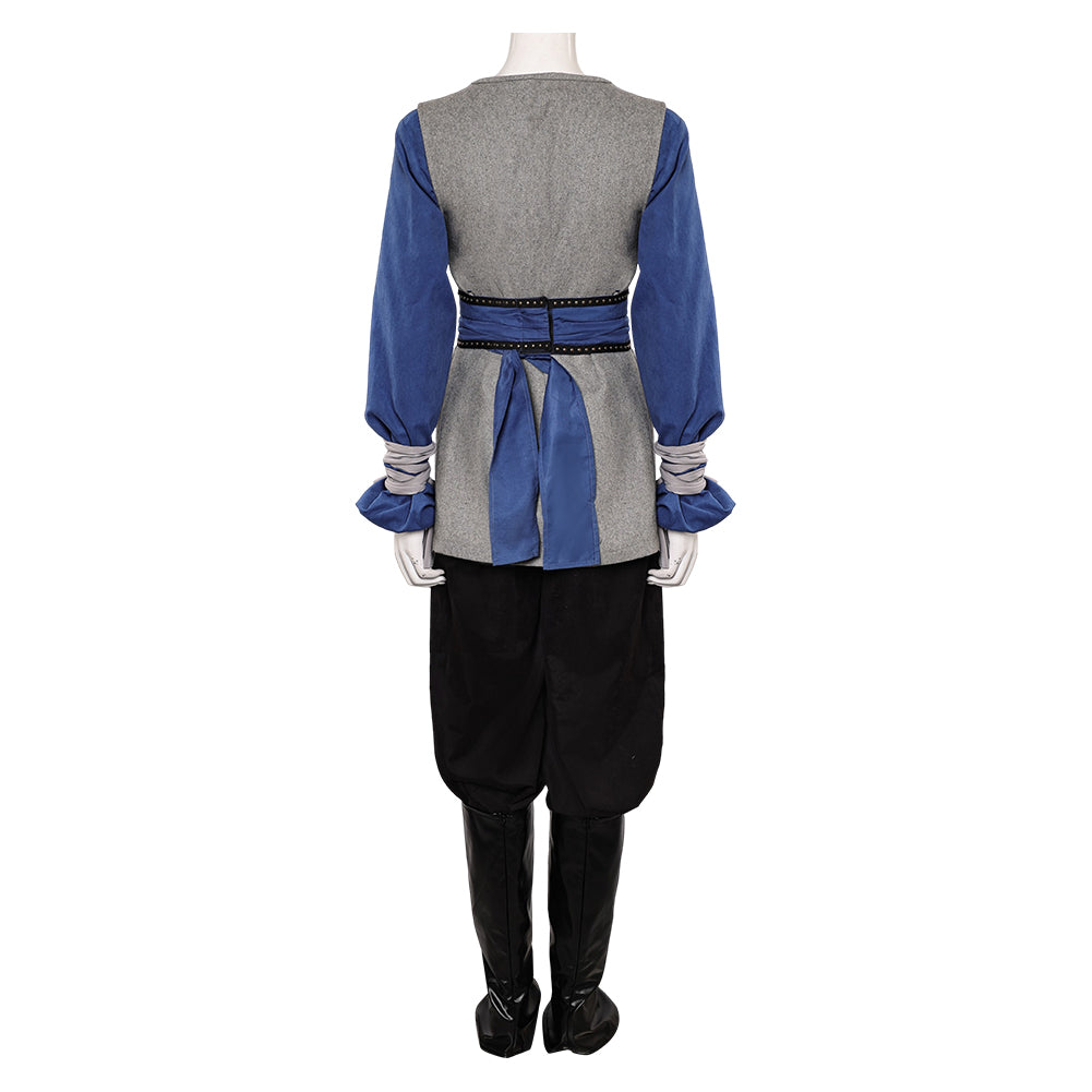 Rey Skywalker Padawan Woman Outfits  Halloween Carnival Party Cosplay Costume