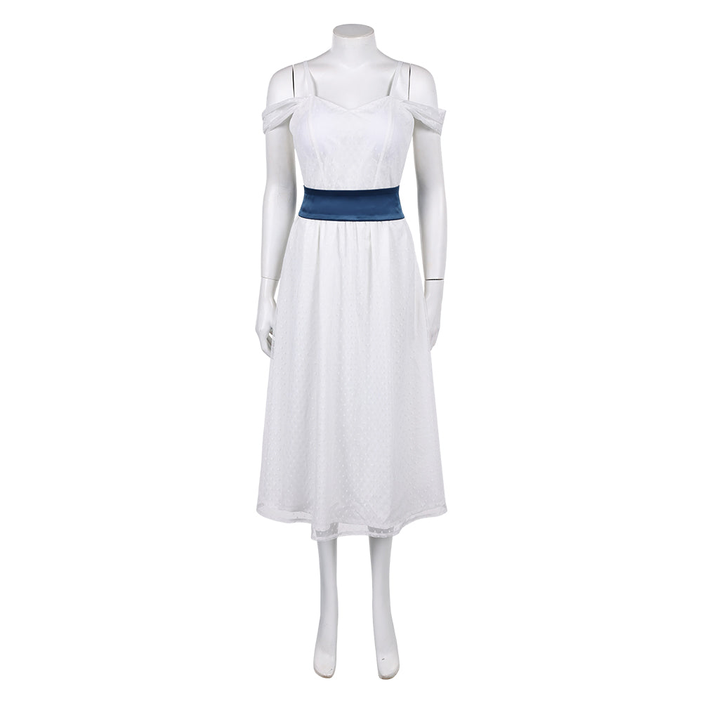 Fear Street Lori Granger White Dress Halloween Carnival Party Cosplay Costume