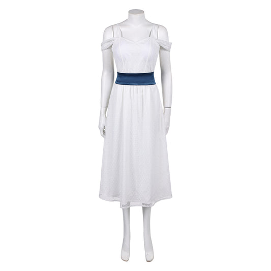 Fear Street Lori Granger White Dress Halloween Carnival Party Cosplay Costume