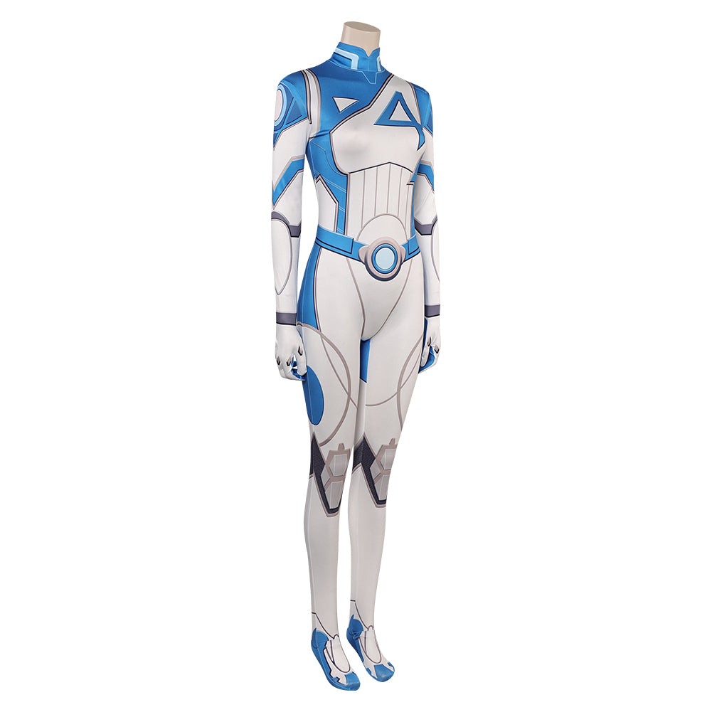 Rivals Invisible Women Sue Storm Jumpsuit Outfits Halloween Carnival Cosplay Costume