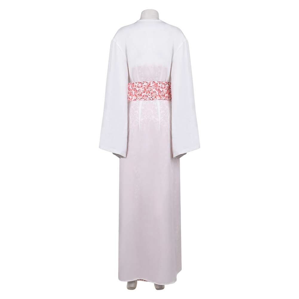 ABBA  Anni-Frid Synni Lyngstad Pink Robe Dress Outfits Halloween Carnival Party Cosplay Costume