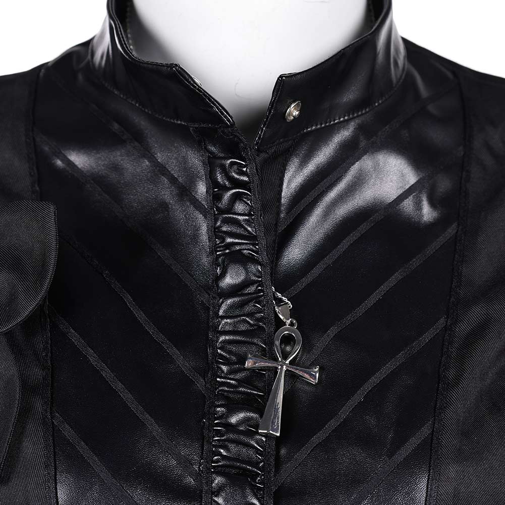 The Sandman Season 2 Death Black Gothic Dress Halloween Carnival Party Cosplay Costume