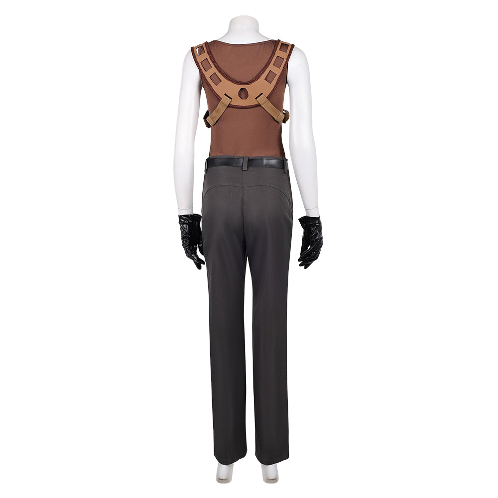 Jurassic World Rebirth Zora Bennett Women Top Pants Outfits Halloween Carnival Party Cosplay Costume
