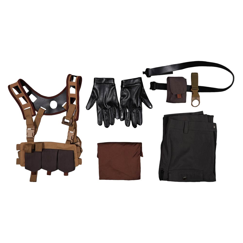 Jurassic World Rebirth Zora Bennett Women Top Pants Outfits Halloween Carnival Party Cosplay Costume