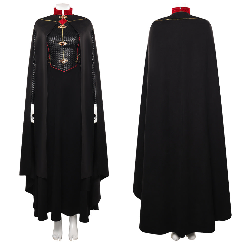 House of the Dragon Rhaenyra Targaryen Cosplay Costume Medieval Halloween Carnival Disguise Suit