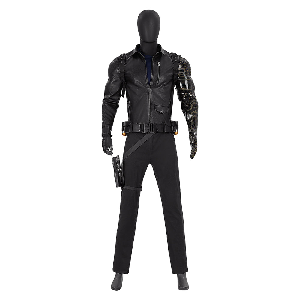 Thunderbolts (2025) Bucky Barnes Winter Soldier Fullset Outfits Halloween Carnival Cosplay Costume
