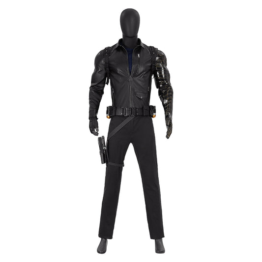 Thunderbolts (2025) Bucky Barnes Winter Soldier Fullset Outfits Halloween Carnival Cosplay Costume
