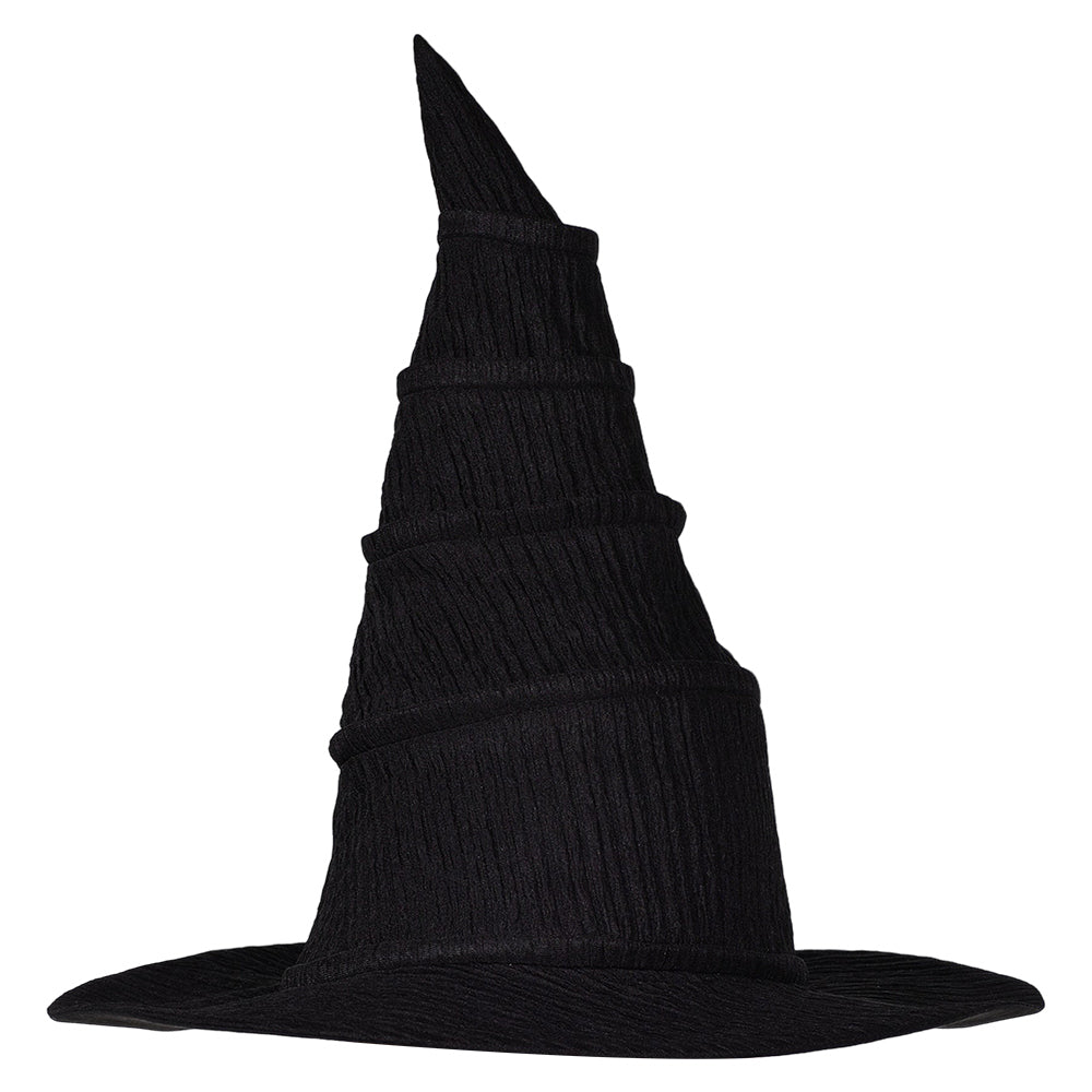 Wicked Elphaba Kids Children Black Witch Hat Halloween Carnival Cosplay Costume Accessories