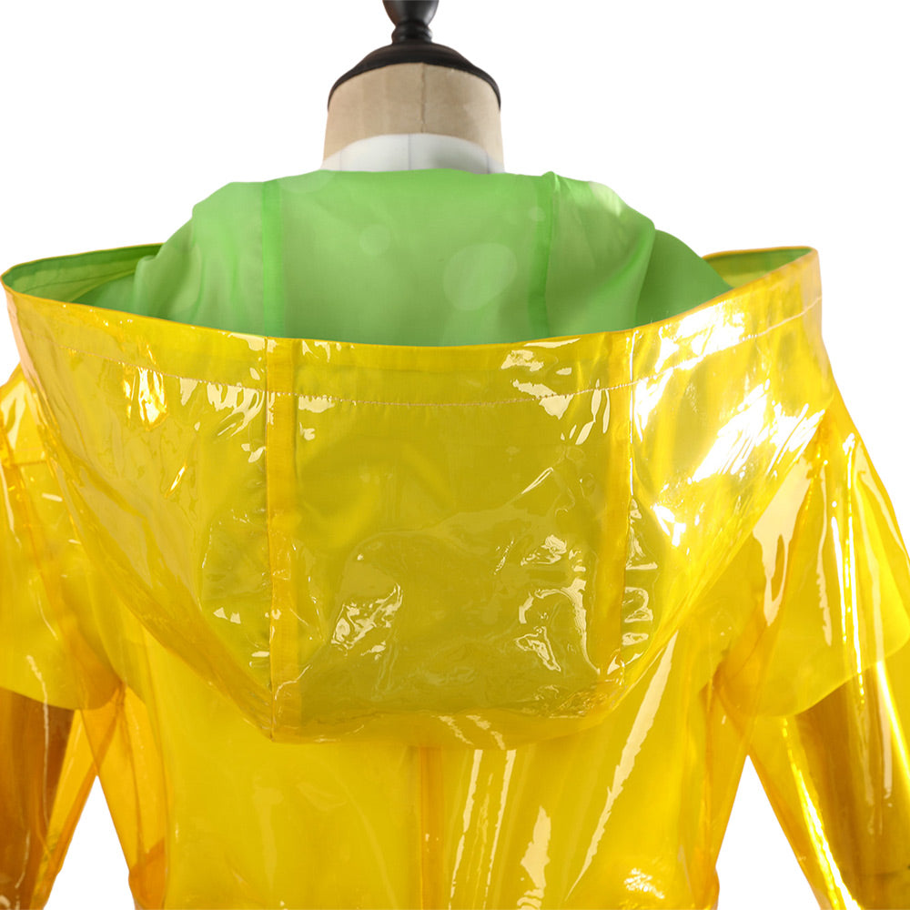 Overwatch 2 Mei Rainy Day Yellow Raincoat Set Outfits Halloween Carnival Cosplay Costume