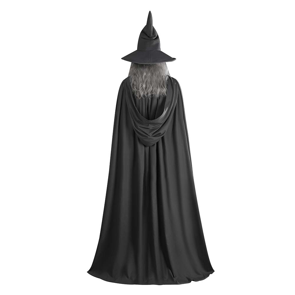 The Lord Of The Rings Gandalf the Grey Wizard Fullset Outfits Halloween Carnival Cosplay Costume