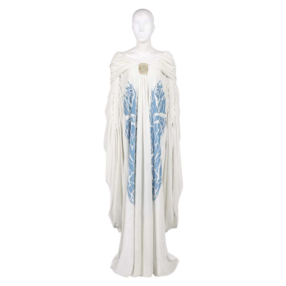 Attack of the Clones Padme Amidala White Cloak Outfits Halloween Carnival Party Cosplay Costume