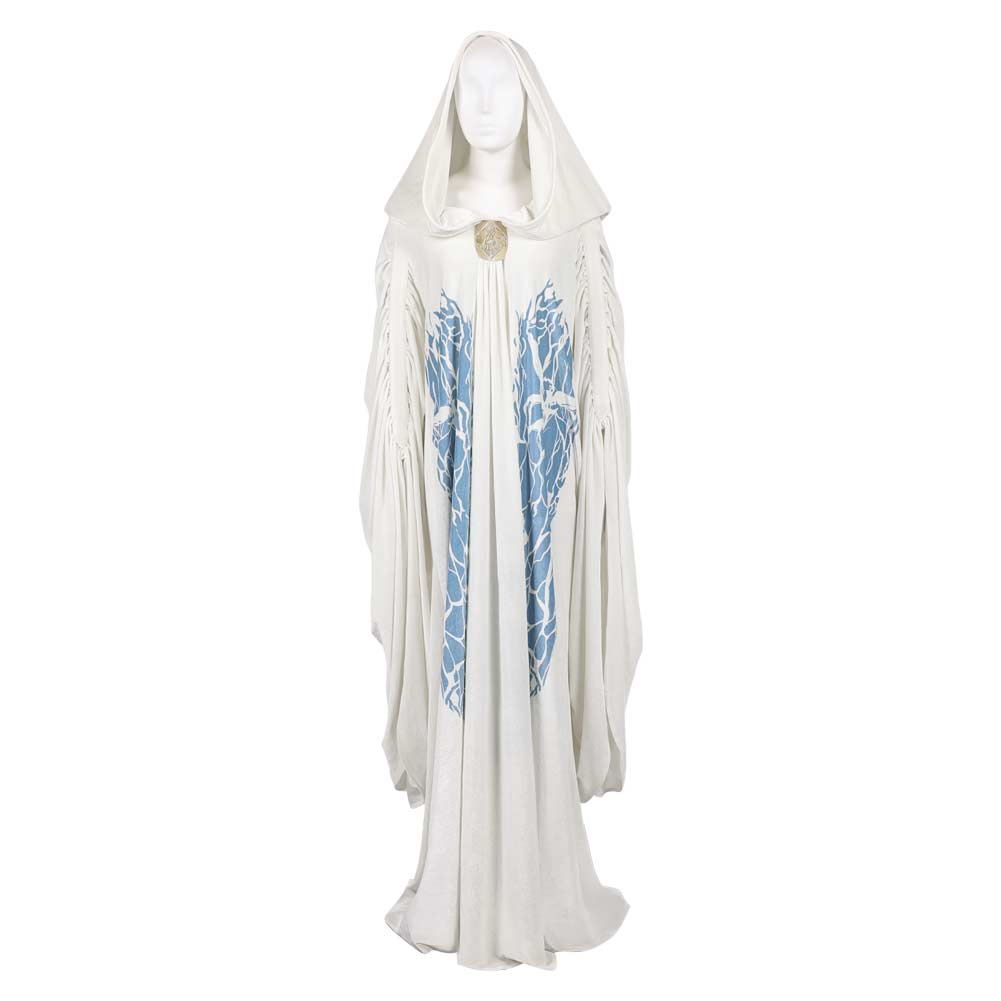 Attack of the Clones Padme Amidala White Cloak Outfits Halloween Carnival Party Cosplay Costume