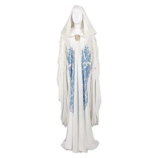 Attack of the Clones Padme Amidala White Cloak Outfits Halloween Carnival Party Cosplay Costume