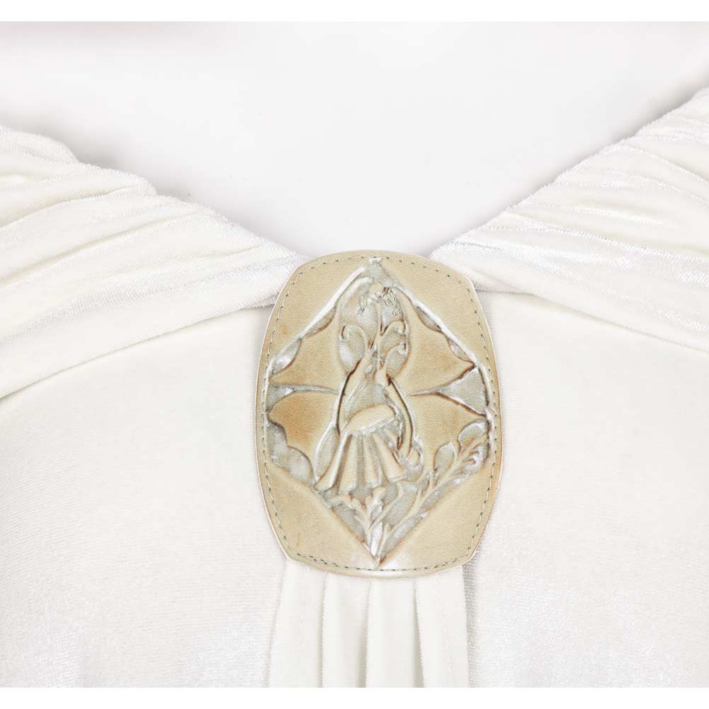 Attack of the Clones Padme Amidala White Cloak Outfits Halloween Carnival Party Cosplay Costume