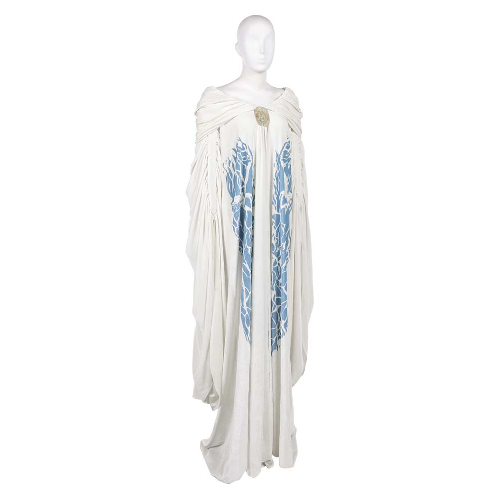 Attack of the Clones Padme Amidala White Cloak Outfits Halloween Carnival Party Cosplay Costume