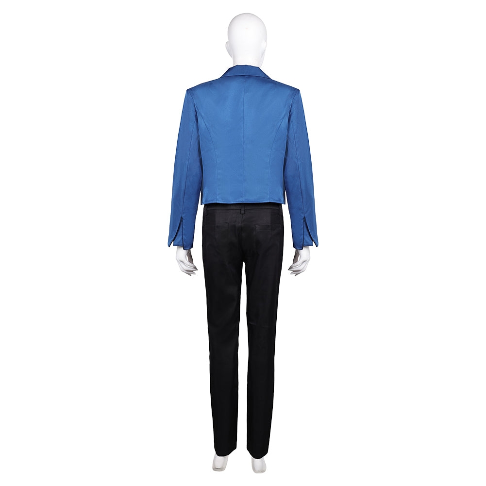 LAZARUS (2025) Christine Women Blue Suit Set Halloween Carnival Party Cosplay Costume