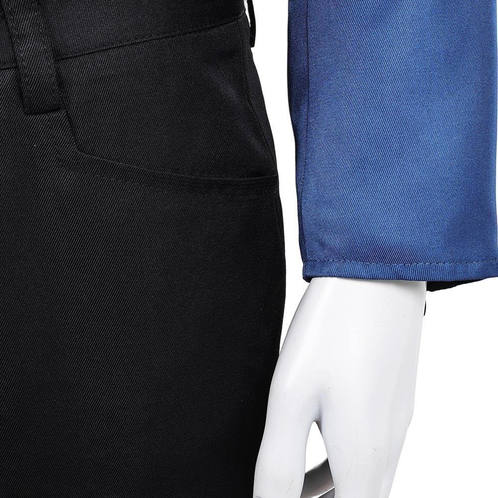 LAZARUS (2025) Christine Women Blue Suit Set Halloween Carnival Party Cosplay Costume