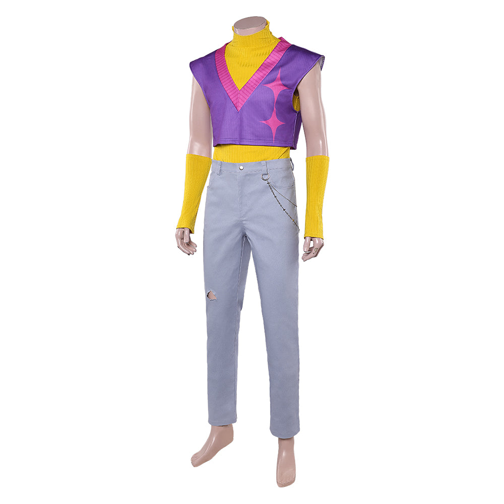Kpop Demon Hunters Mystery Soda Pop Outfits Halloween Carnival Party Cosplay Costume