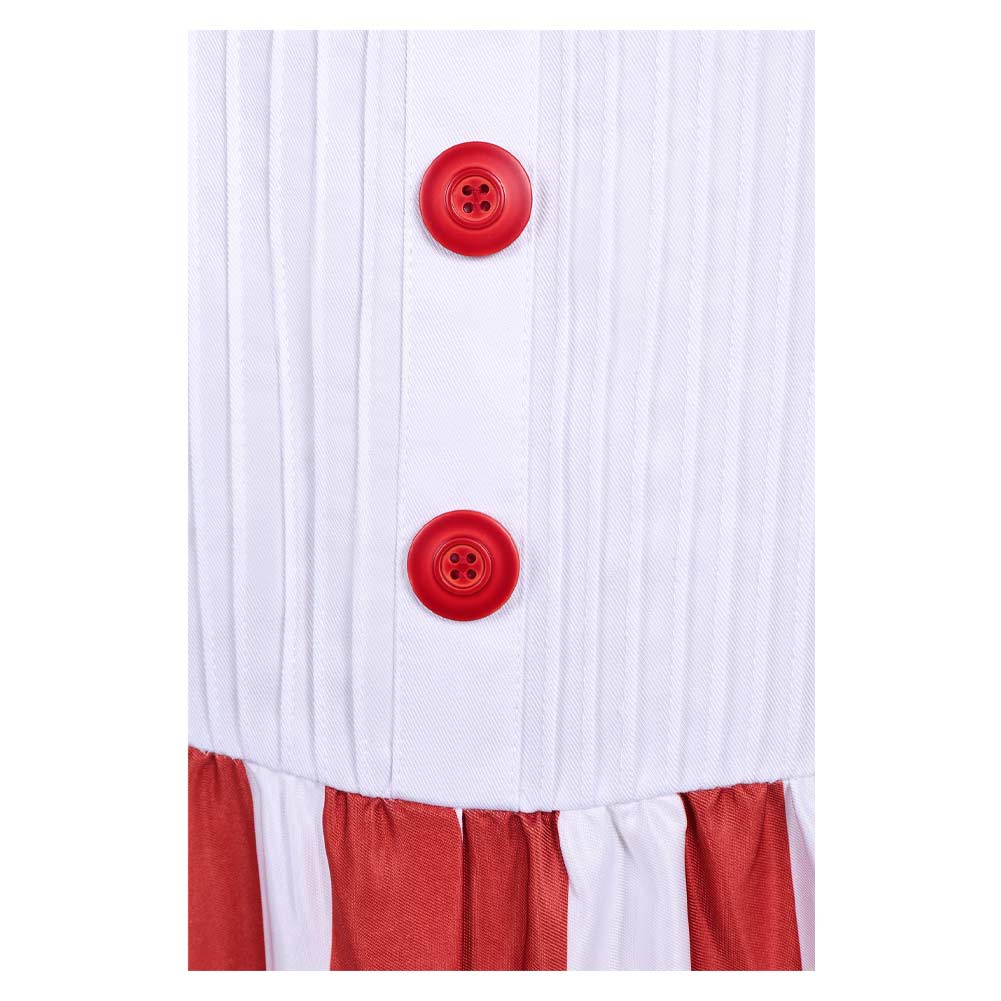 Clown in A Cornfield (2025) Flando the Clown Men Outfits Halloween Carnival Cosplay Costume
