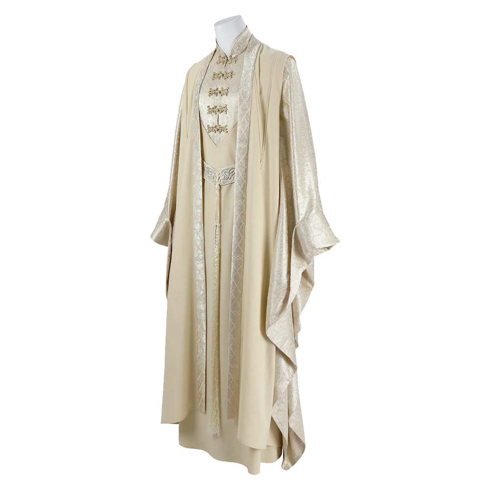 The Lord of the Rings Saruman Men Wizard Robe Set Halloween Carnival Party Cosplay Costume
