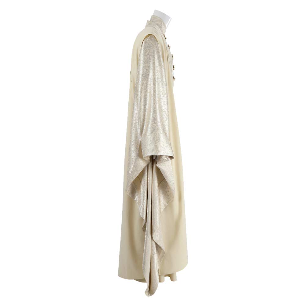 The Lord of the Rings Saruman Men Wizard Robe Set Halloween Carnival Party Cosplay Costume