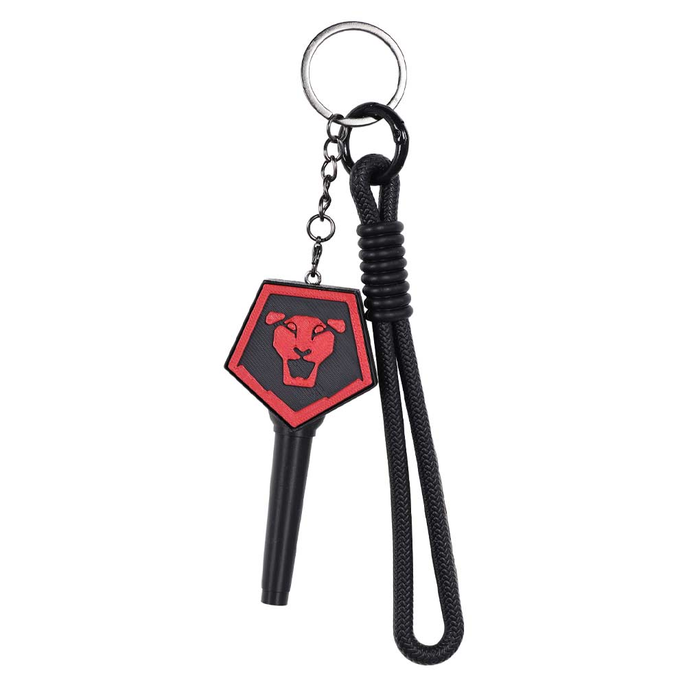 Kpop Demon Hunters Huntrix Saja Boys Fanchant Keychain Halloween Carnival Costume Accessories