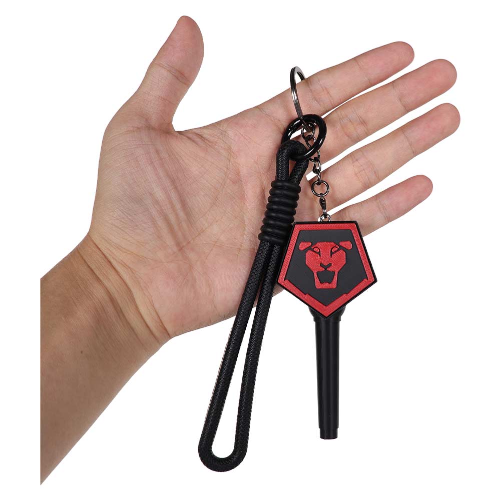 Kpop Demon Hunters Huntrix Saja Boys Fanchant Keychain Halloween Carnival Costume Accessories