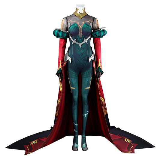 League of Legends Mel Jumpsuit Cloak Set Outfits Halloween Carnival Cosplay Costume
