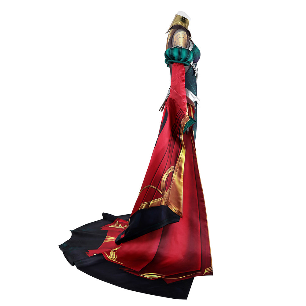 League of Legends Mel Jumpsuit Cloak Set Outfits Halloween Carnival Cosplay Costume