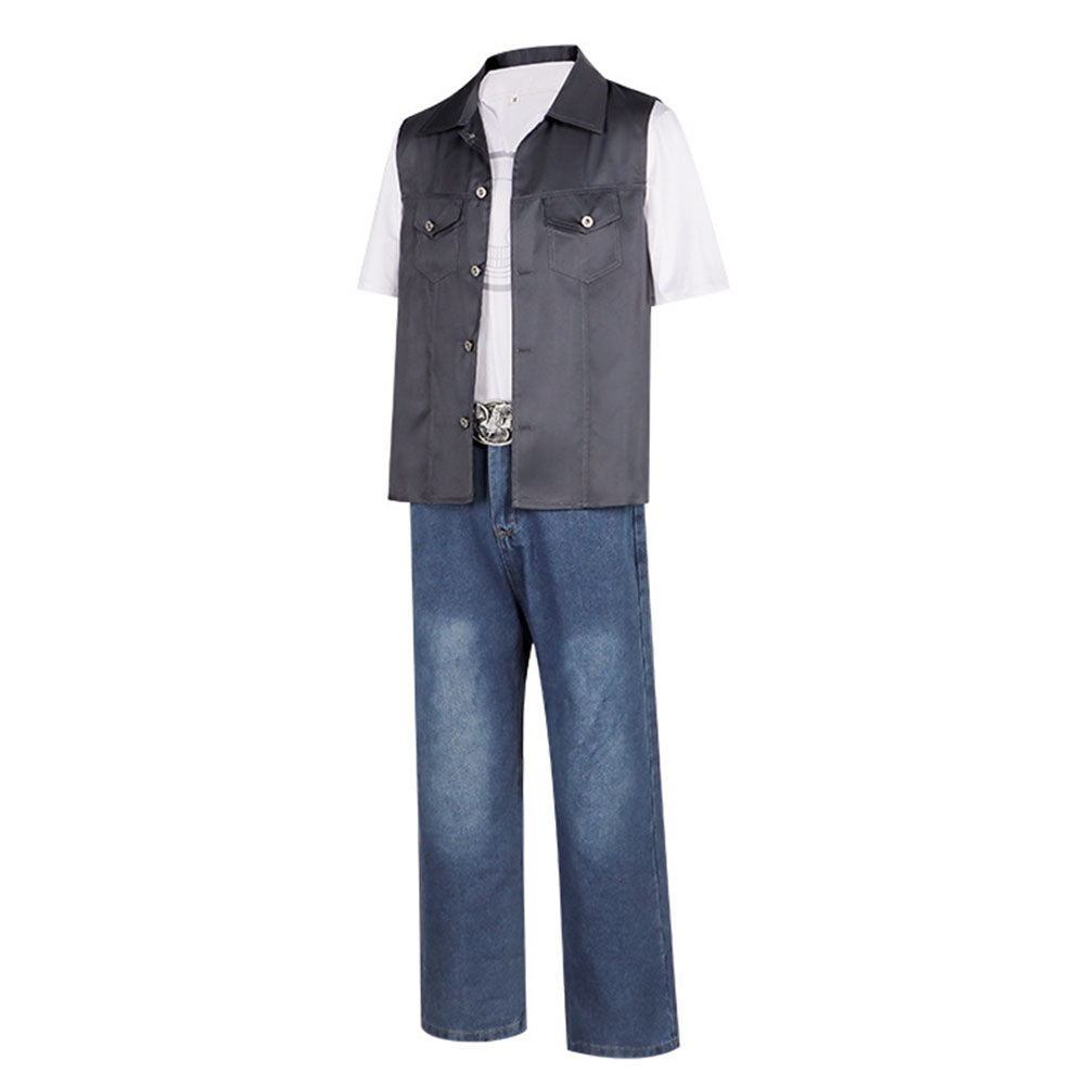 The Electric State (2025) Keats Men Jacket Pants Set Outfits Halloween Carnival Cosplay Costume