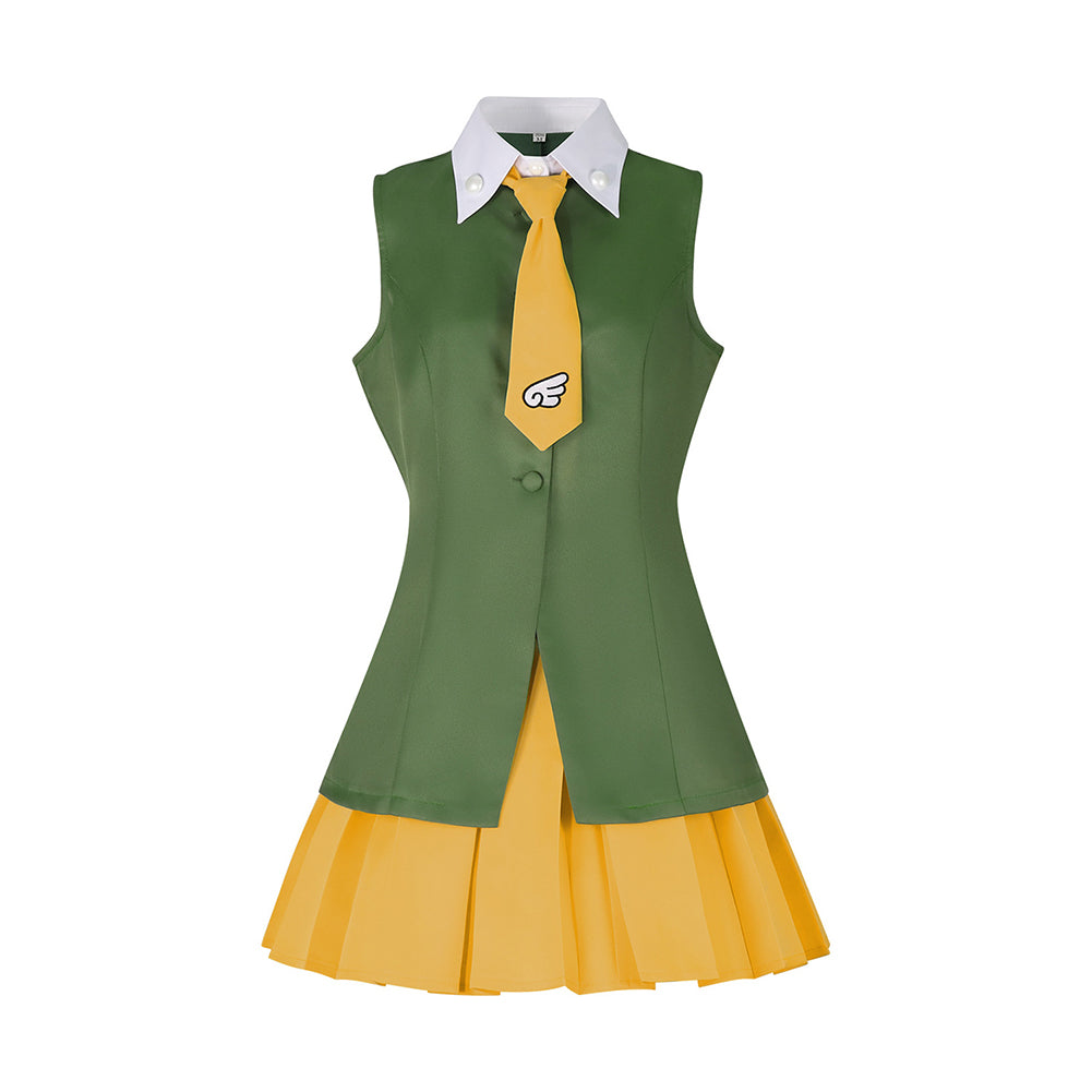 Cardcaptor Sakura Sakura Kinomoto Green Skirt Set Halloween Carnival Party Cosplay Costume