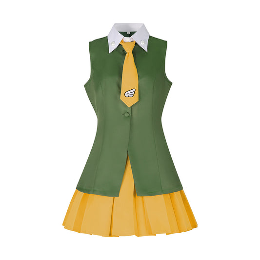 Cardcaptor Sakura Sakura Kinomoto Green Skirt Set Halloween Carnival Party Cosplay Costume