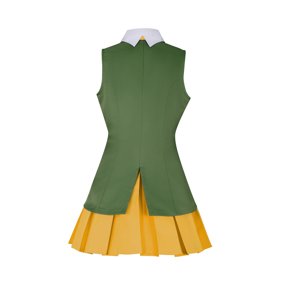 Cardcaptor Sakura Sakura Kinomoto Green Skirt Set Halloween Carnival Party Cosplay Costume