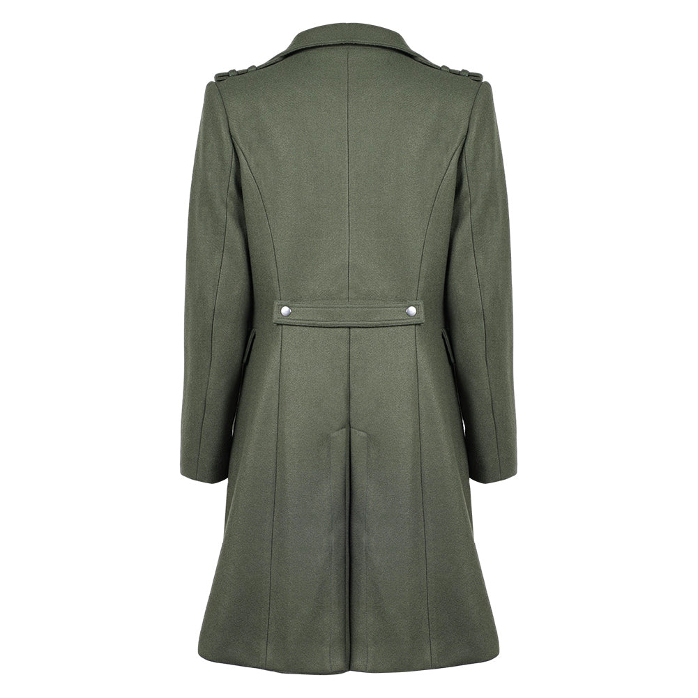 John Wick 5 (2025) Eve Macarro Woman Green Coat Outfits Halloween Carnival Cosplay Costume