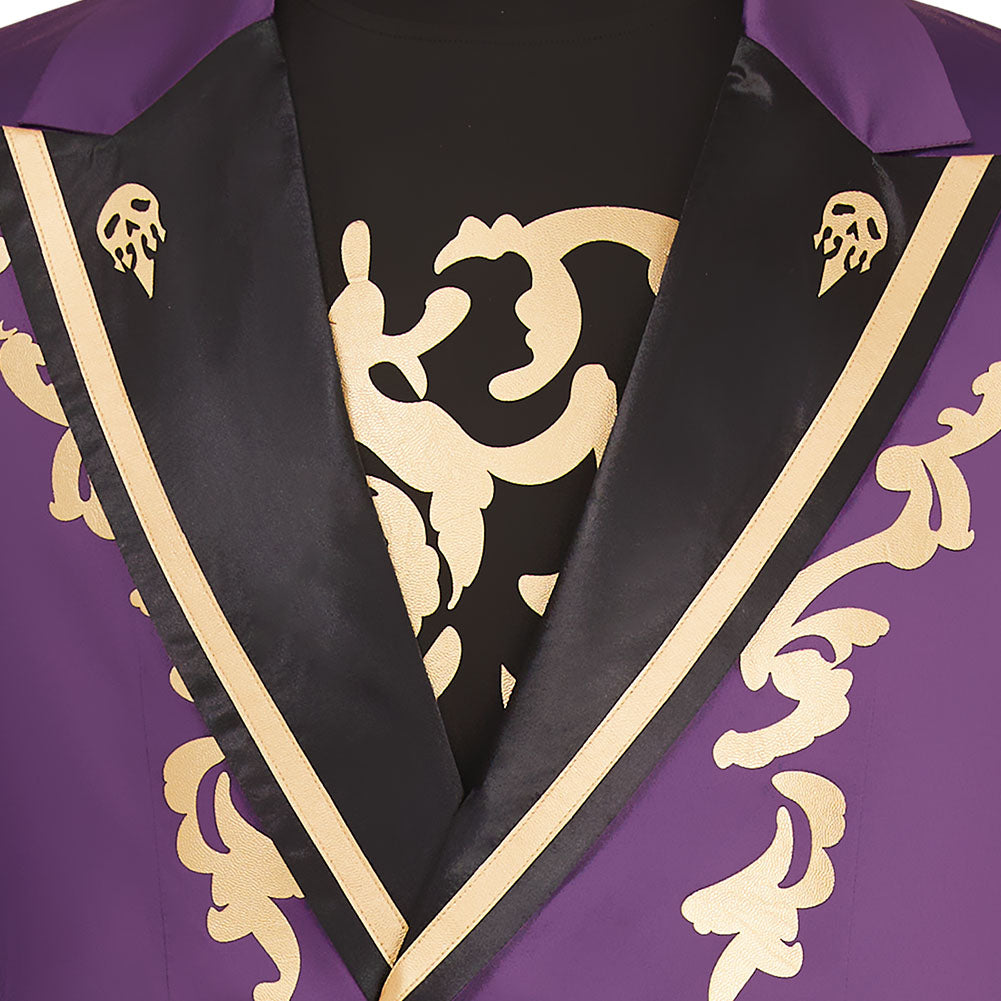 Tokyo Avengers Haitani Ran Purple Suit Outfits Halloween Carnival Cosplay Costume