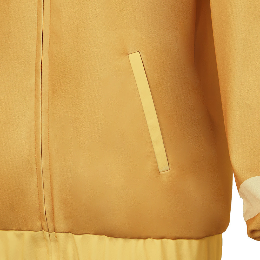 Mobile Suit Gundam (2025) Amate Yuzuriha Yellow Jacket Outfits Halloween Carnival Cosplay Costume