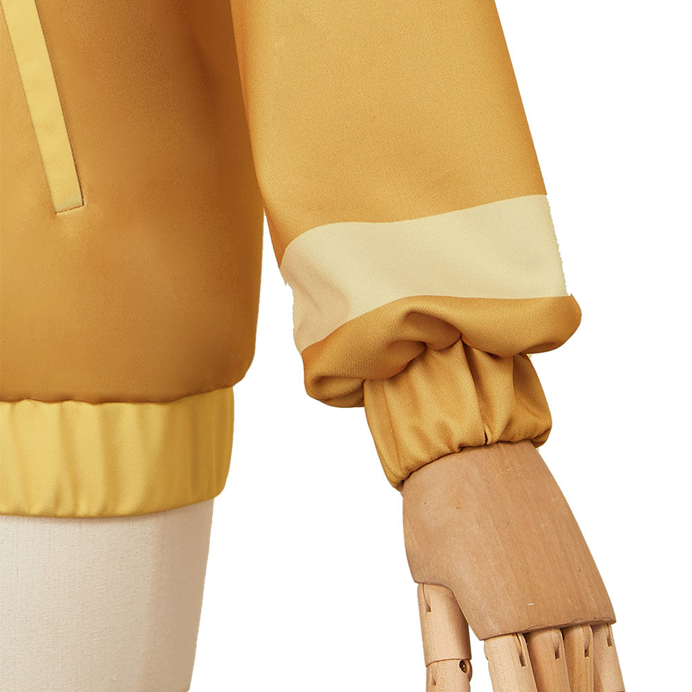 Mobile Suit Gundam (2025) Amate Yuzuriha Yellow Jacket Outfits Halloween Carnival Cosplay Costume