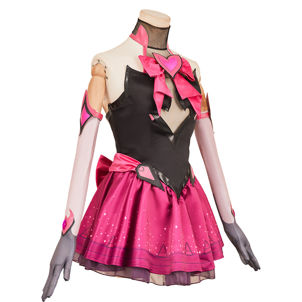 Overwatch D.VA Magical Girl Halloween Carnival Party Cosplay Costume