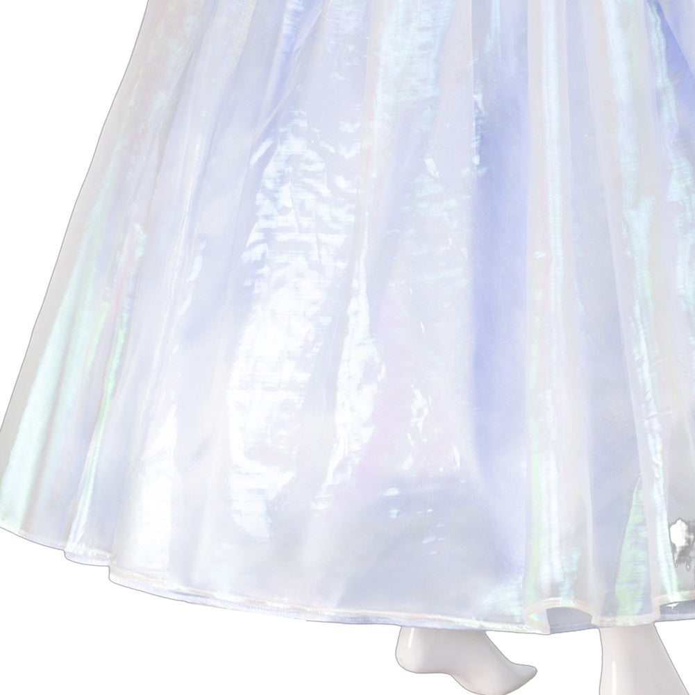 Wicked Glinda Women Light Purple Gown Outfits Halloween Carnival Cosplay Costume