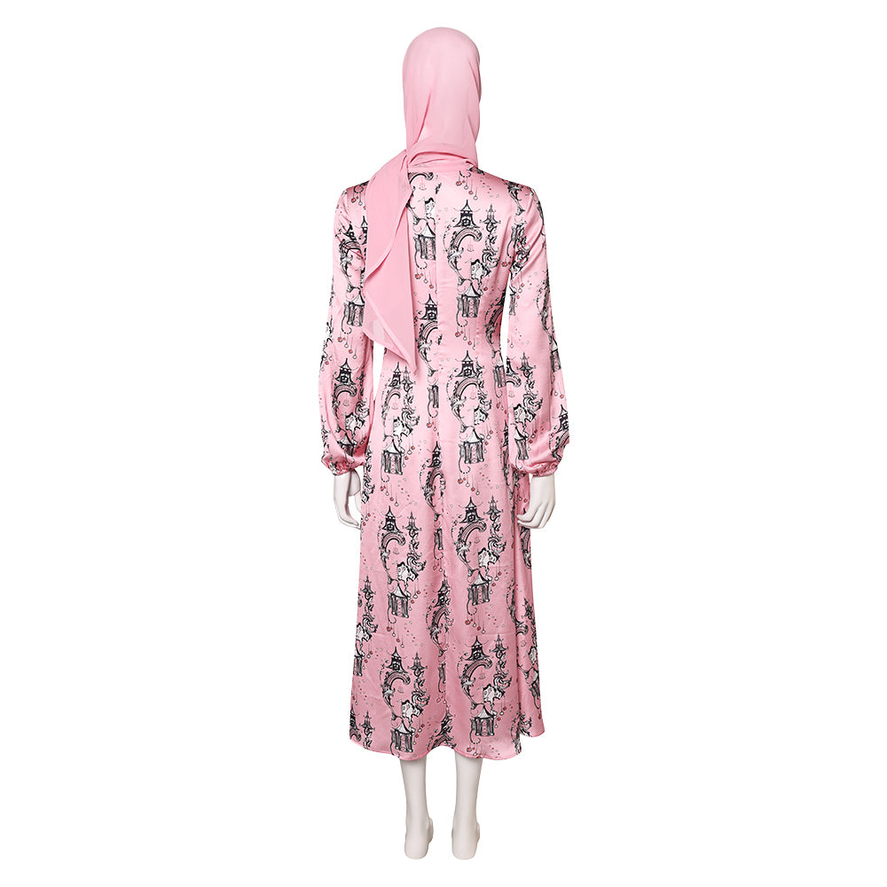 The White Lotus Season 3 Tanya McQuoid Women Pink Outfits Halloween Carnival Cosplay Costume
