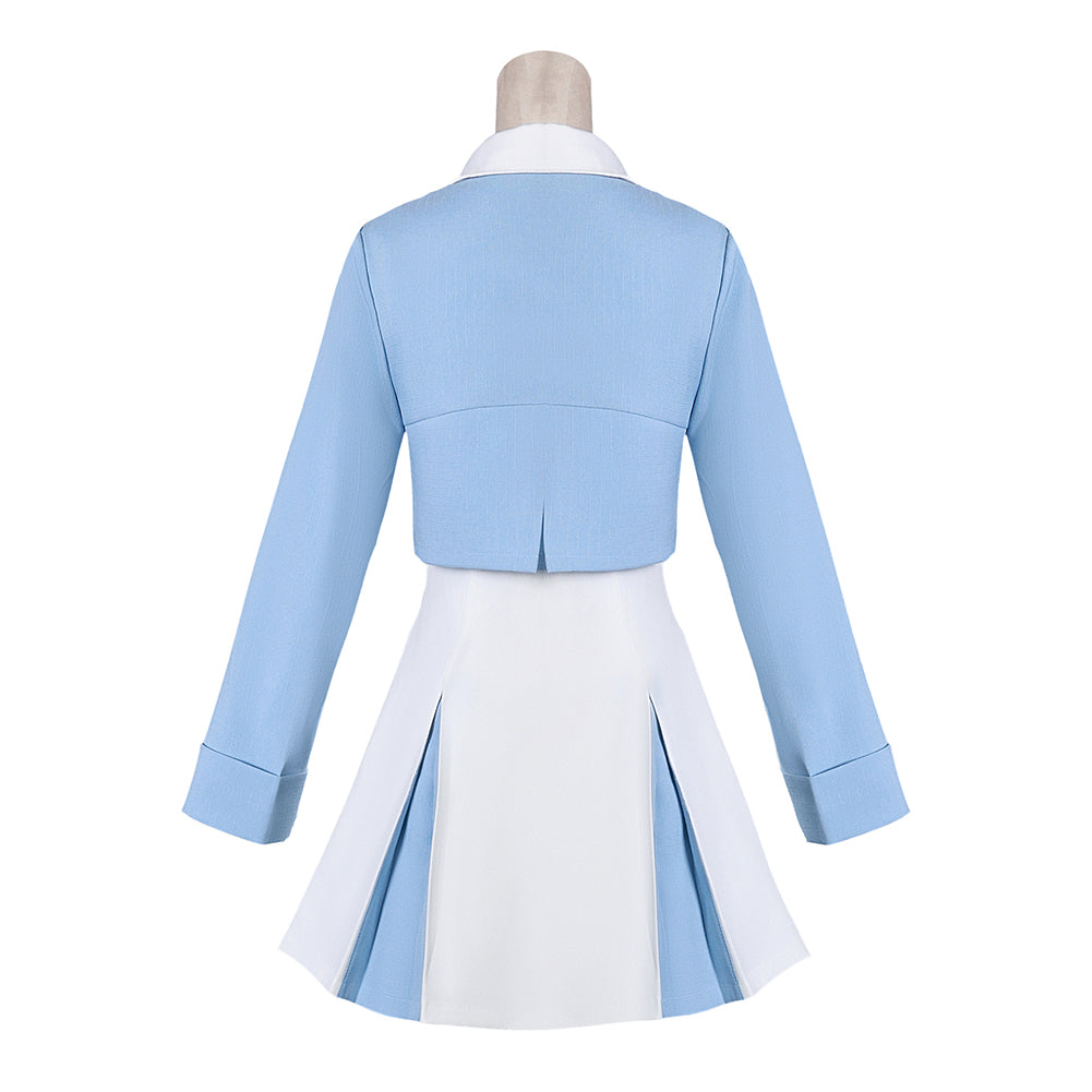 Cardcaptor Sakura Sakura Kinomoto Women Blue Skirt Outfits Halloween Carnival Party Cosplay Costume