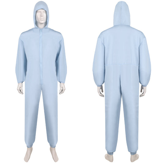 Breaking Bad Walter White Blue Men Protective Coveralls Outfits Halloween Carnival Party Cosplay Costume