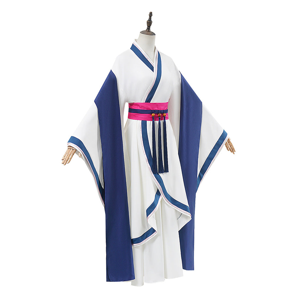 The Apothecary Diaries Season 2 Maomao White Hanfu Outfits Halloween Carnival Cosplay Costume