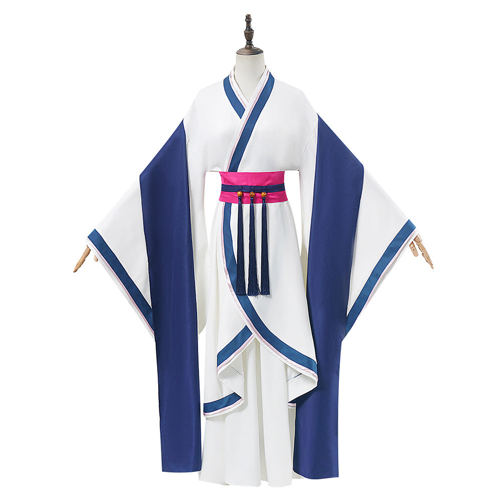 The Apothecary Diaries Season 2 Maomao White Hanfu Outfits Halloween Carnival Cosplay Costume