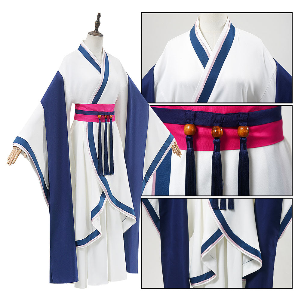 The Apothecary Diaries Season 2 Maomao White Hanfu Outfits Halloween Carnival Cosplay Costume