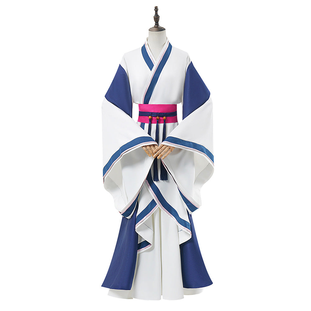 The Apothecary Diaries Season 2 Maomao White Hanfu Outfits Halloween Carnival Cosplay Costume