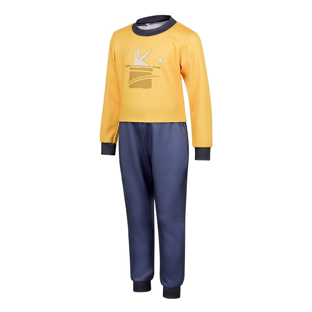 In Your Dreams Stevie Men Yellow Top Pants Set Halloween Carnival Party Cosplay Costume