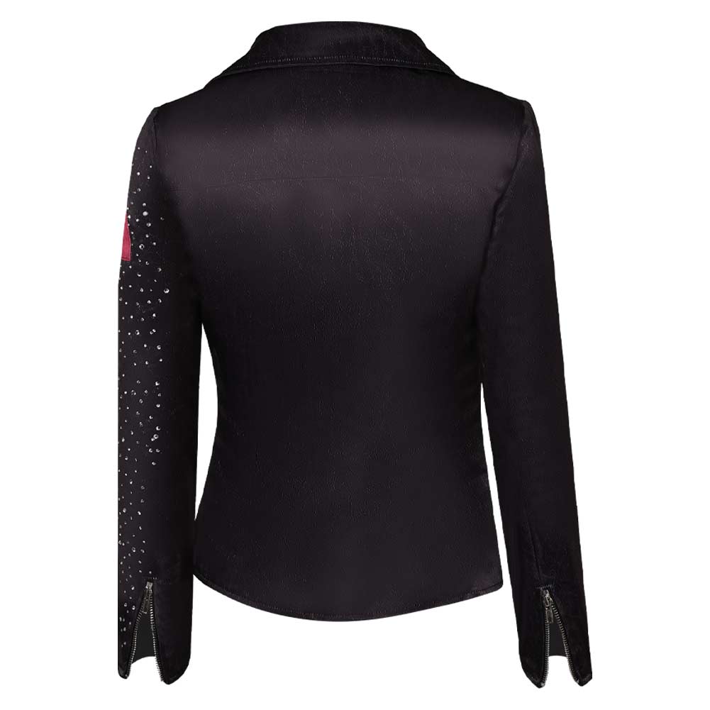 O'Dessa Odessa Black Jacket Outfits Halloween Carnival Cosplay Costume