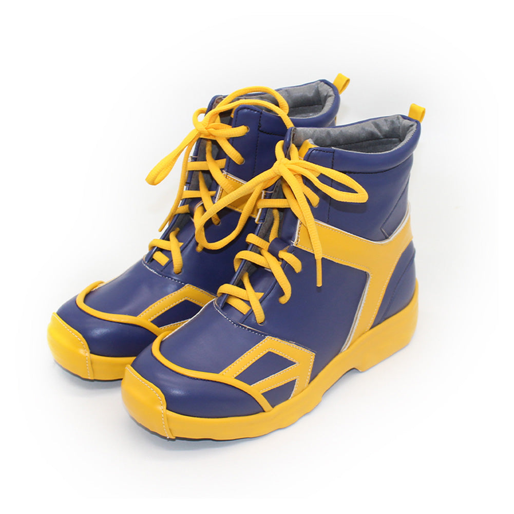 Kpop Demon Hunters Zoey Blue Cosplay Shoes Boots Halloween Custom Made Costumes Accessory